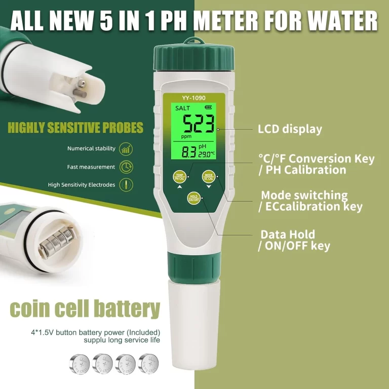 ph metru 5 in 1 analizator pentru lichide biomed.md chisinau moldova