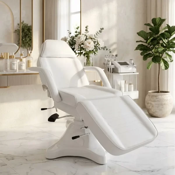 Pat Cosmetologic Masa Salon cu Sistem de Ridicare biomed.md chisinau moldova