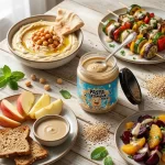 Tahini Pasta de susan. Pasta tartinabila din 100 % susan biomed.md chisinau moldova