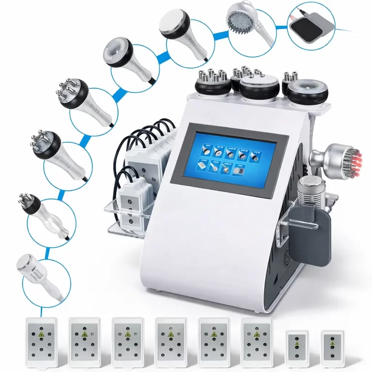 Aparat Profesional de Remodelare Corporală 9 în 1 – Cavitație Ultrasonică 80KHz, Radiofrecvență, Vacuum și EMS biomed.md chisinau moldova
