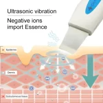 Spatula pentru Curatarea cu Ultrasunet Profesionala. Skin Scrubber Spatula Ultrasunet cu 2 Capete - Rotundă și Dreaptă biomed.md chisinau moldova