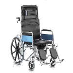 Carucior Invalizi cu WC si Spatar Reglabil biomed.md chisinau moldova