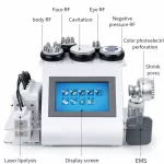 Aparat Profesional de Remodelare Corporală 9 în 1 – Cavitație Ultrasonică 80KHz, Radiofrecvență, Vacuum și EMS biomed.md chisinau moldova