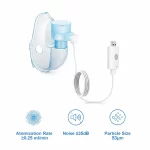 Inhalator Micro MESH fara zgomot- Ultraportabil și Eficient nebulizator biomed.md chisinau moldova