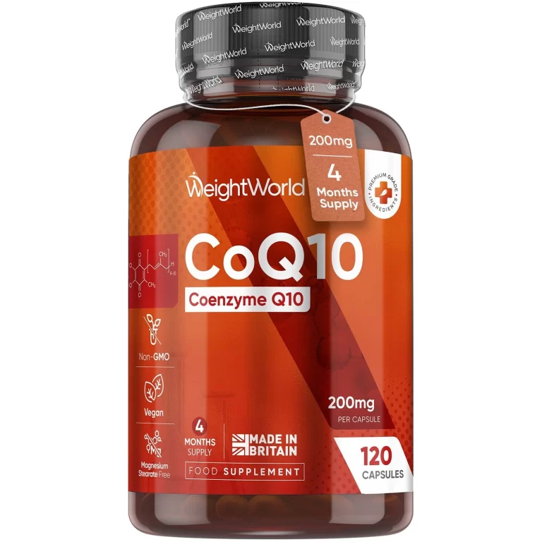 Coenzima Q10 antioxidant 200mg 240 capsule Secretul Energiei și Vitalității Tale biomed.md chisinau moldova