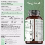 Spirulina cu Chlorella Organica  1740 mg 240 capsule– puterea naturii pentru sănătatea ta biomed.md chisinau moldova