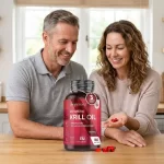 Ulei de Krill Antarctic cu astaxantina 1200mg 180 capsule – Sursa Pură de Omega-3 pentru Sănătatea Ta biomed.md chisinau moldova
