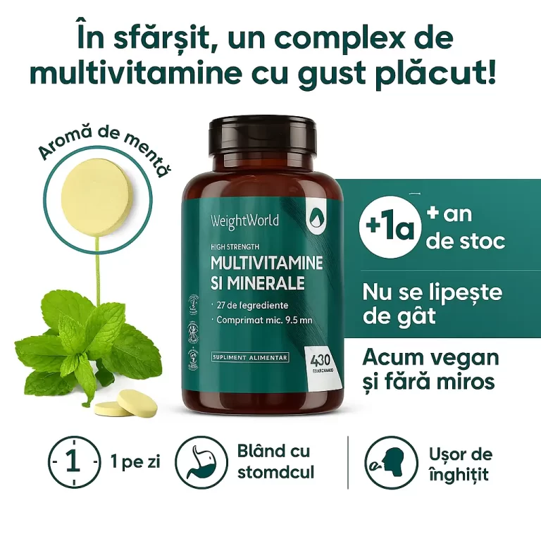 Multivitamine si minerale Gama Variata de Produse. Livrare in toata Tara. Magazin pe Decebal 23/2 Chisinau Moldova