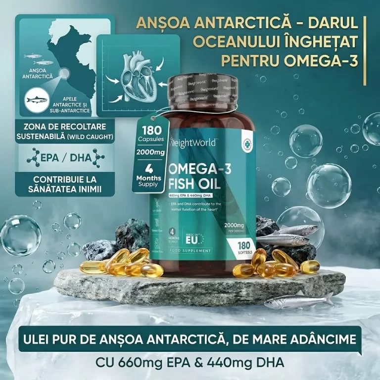 Omega 3 Ulei De Peste In Capsule Biomed.md Chisinau Moldova