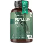 Tarata de Psyllium in Capsule 1400mg , 180 capsule  – Fibre Naturale pentru Digestie, Detoxifiere și Controlul Greutatii biomed.md chisinau moldova