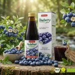 Suc de Afine 100% organic stoarcere directa Medicura Germania biomed.md chisinau moldova