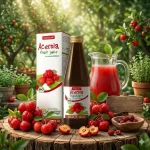 Suc de Acerola 100% , Stoarcere directa, fara zahar , fara conservanti Medicura Germania - Sursa Naturală de Vitamina C biomed.md chisinau moldova