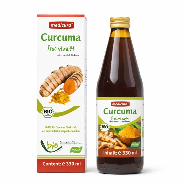 Suc Organic Din Curcuma Turmeric 330 ml – Medicura Germania biomed.md chisinau moldova