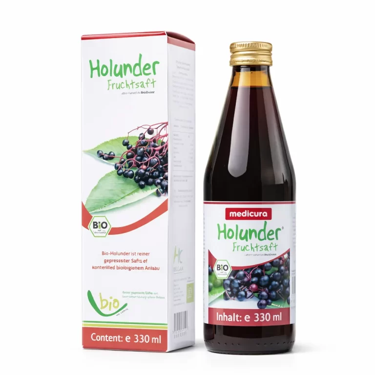 Suc de Soc 100% stoarcere directa 330 ml , fara zahar sau alte adaosuri Medicura Germania biomed.md