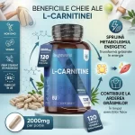 L-Carnitine 2000 mg 120 capsule,ardere grasime,energie,slabire,sport. Gama Variata de Produse. Livrare in toata Tara. Magazin pe Decebal 23/2 Chisinau Moldova