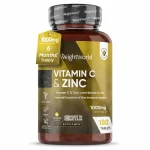 Vitamina C 1000 mg cu Zinc 10 mg , Produs in UK, Calitate Premium . Cel mai mare magazin de Sanatate din Moldova. Chisinau Moldova. Magazin pe Decebal 23/2