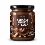 Cremă de arahide cu cacao 300 g – pastă tartinabilă naturală și delicioasă biomed.md chisinau moldova