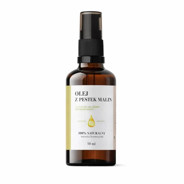 Ulei din semințe de zmeură 50 ml – protecție antioxidantă și hidratare premium pentru piele și păr. biomed.md chisinau moldova