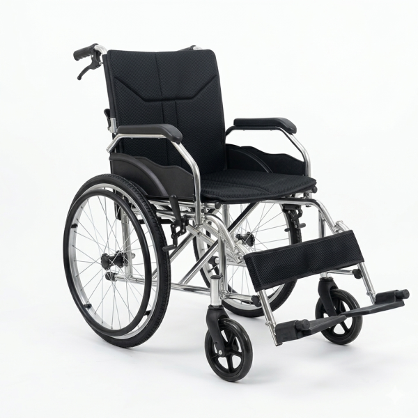 Scaun rulant pliabil din aluminiu biomed.md chisinau moldova