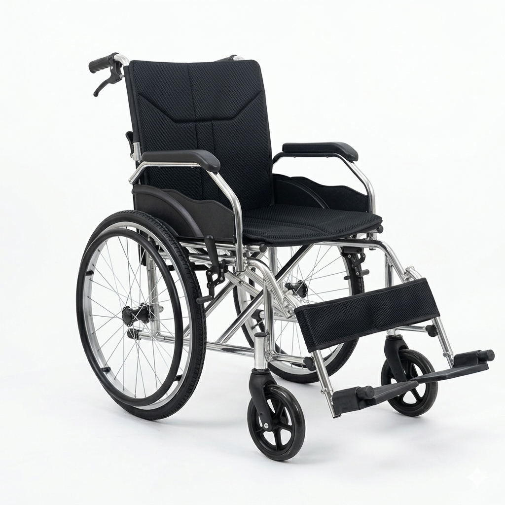 Scaun rulant pliabil din aluminiu biomed.md chisinau moldova