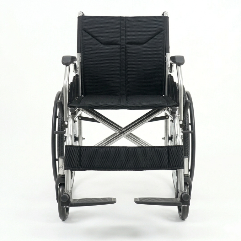 Scaun rulant pliabil din aluminiu biomed.md chisinau moldova