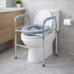 Ramă de Sprijin pentru WC Reglabilă – Suport Stabil pentru Siguranță în Baie. biomed.md chisinau moldova