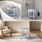 Scaun de Duș Rotativ 360° Reglabil pe Înălțime biomed.md chisinau moldova