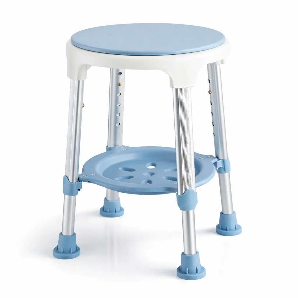 Scaun de Duș Rotativ 360° Reglabil pe Înălțime biomed.md chisinau moldova