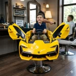 scaun pentru frizerie copii masinuta biomed.md chisinau moldova