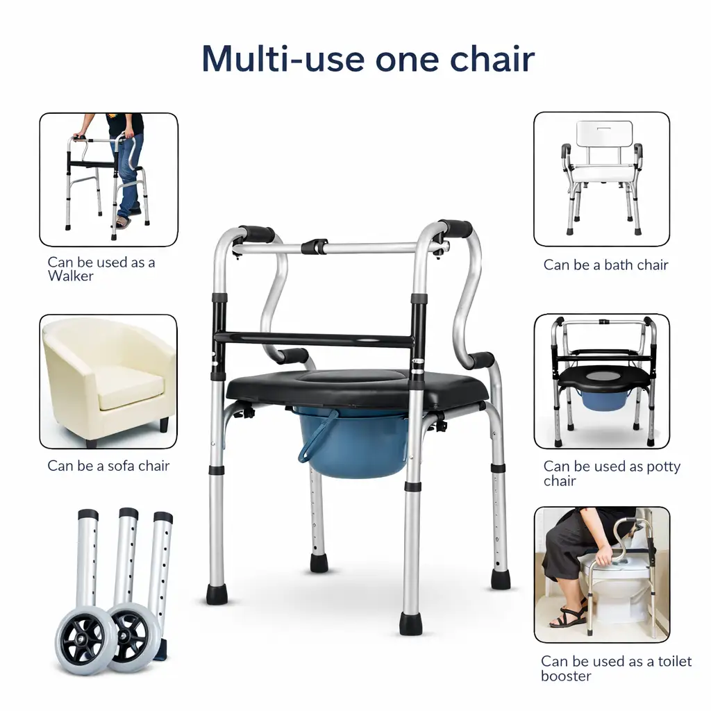 Cadru de Mers Multifuncțional cu WC biomed.md chisinau moldova