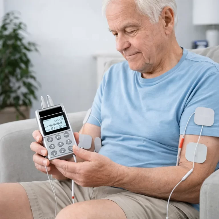 Aparat electric pentru masaj PRO  (EMS TENS) biomed.md chisinau moldova