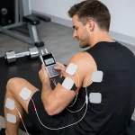 Aparat electric pentru masaj PRO  (EMS TENS) biomed.md chisinau moldova