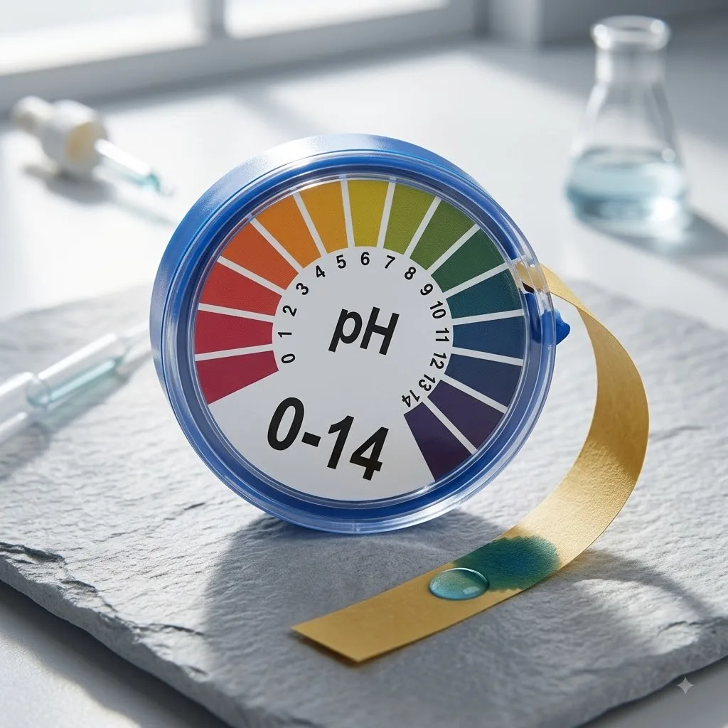 Bandă de testare pH 1–14, rolă 7 mm × 5 m biomed.md chisinau moldova